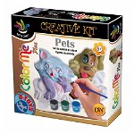 Joc creativ D-Toys ColorMe Plus Pets Pisica si catel