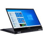 Laptop 2 in 1 ASUS Vivobook Flip 14 TM420 cu procesor AMD Ryzen™ 3 5300U, 14", Full HD, 8GB, 256GB SSD, AMD Radeon™ Graphics, Windows 10 Home, Bespoke Black