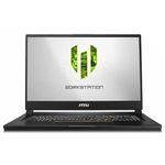 Laptop MSI 15.6'' WS65 9TM Mobile Workstation, UHD, Intel Core i9-9880H, 32GB DDR4, 2x 1TB SSD, Quadro RTX 5000 16GB, Win 10 Pro, Black