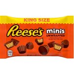 Reese's Mini Peanut Butter Cups (King Size Bag) - cu gust de unt de arahide 70g, Reese's