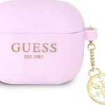 Husă de protecție Guess Charm Collection pentru AirPods 3 GUA3LSC4EU violet, Guess