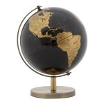 Decorațiune în formă de glob Mauro Ferretti Globe Bronze, ø 13 cm, Mauro Ferretti