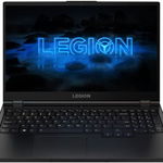 Laptop Lenovo Gaming 15.6'' Legion 5 15ARH05, FHD IPS 120Hz, Procesor AMD Ryzen™ 5 4600H (8M Cache, up to 4.0 GHz), 8GB DDR4, 512GB SSD, GeForce GTX 1650 Ti 4GB, No OS, Phantom Black