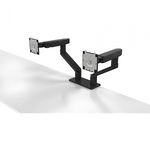 Suport TV / Monitor DELL MDA20, 19 - 27 inch, Dual monitor, Negru