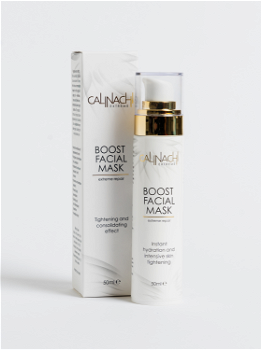 Boost facial mask  for face, neck, and décolletage, Calinachi