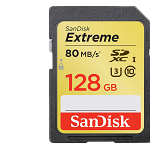 Card memorie Card de memorie 128GB SDXC Extreme SanDisk SDSDXN-128G-G46, SanDisk