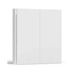 Smart switch Aqara Wall Double H1 - white, professional design., KlaussTech