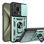 Husa Antisoc Huawei Pura 70 Ultra  cu Protectie Camera Verde TCSS