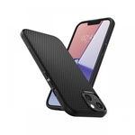 Husa pentru iPhone 13 - Spigen Liquid Air - Matte Black