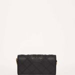 Tory Burch Fleming Soft Chain Wallet bag BLACK, Tory Burch