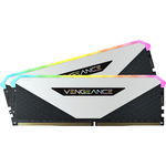 Memorie Vengeance RGB RT White 16GB (2x8GB) DDR4 3600MHz CL18 Dual Channel Kit, Corsair