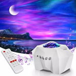 Proiector cu Joc de Lumini Aurora Boreala si Stele, Boxa, Sunete, Functie Bluetooth, Telecomanda, Incarcare USB, Tenq.ro