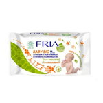Servetele baby bio pentru piele sensibila, 64 bucati, Fria, Fria