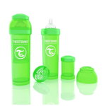 Biberon Twistshake Anti - Colici 330 ml Verde, Twistshake