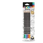 Set creioane grafit CARIOCA, Negru, Carioca