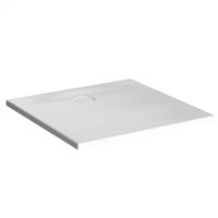 Cadita de dus slim 80x80 patrata st alb   65130001000, Vitra