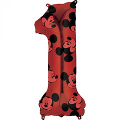 Balon folie cifra 1-6 Mickey Mouse Forever 66cm, Balloon4Party