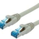 Value Kabel krosowy Patchcord UTP Kat.6a szary 1.0m (21.99.0871), Value