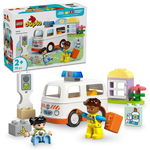 LEGO Duplo Mentőautó és mentősofőr 10447 19 darabos, LEGO