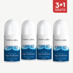 Pachet 3+1 Gratis HOMME DEO Roll-on, Deodorant Natural Pentru Bărbați, 50ml | Terralura, Terralura