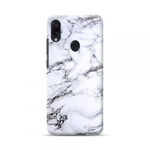 Husa Spate Upzz Marble Compatibila Cu Samsung Galaxy A40 , Silicon ,alb