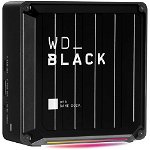 Docking station Western Digital Black D50 Game Dock, Dual Thunderbolt 3, RGB, Negru, Western Digital