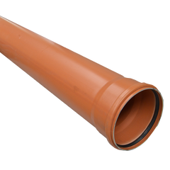 Teava canalizare SN2, PVC, Ø 160 mm, grosime 3.2 mm, L 2 m