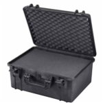 Hard case MAX465H220S-TR cu roti pentru echipamente de studio, Plastica Panaro