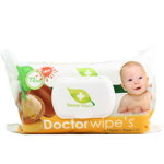Dr. Wipe's Servetele umede baby cu capac 72 buc Argan Oil