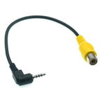 Cablu adaptor interfata camera video Jack 2.5mm - RCA, Xenon Bright