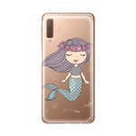 Husa Samsung Galaxy A7 (2018) Lemontti Silicon Art Little Mermaid