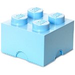 LEGO® Cutie depozitare LEGO 2x2 albastru deschis (40031736), LEGO®