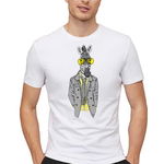  Tricou barbati alb - Zebra Fashion, THEICONIC