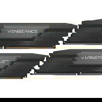 Kit Memorie Corsair Vengeance Black 32GB 2x16GB DDR5 6000MHz CL40 Dual Channel Kit CMK32GX5M2B6000C40