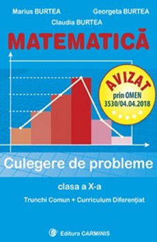 Matematica culegere de probleme Clasa 10 - Marius Burtea, 