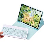 Husă pentru tabletă Husă Strado cu tastatură Bluetooth și suport pentru stylus pentru Apple iPad AIR 4/ Pro 11 2020 (albastru) Universal, Strado
