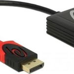 Delock DisplayPort - Adaptor AV HDMI negru (65207)