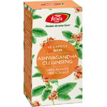 Ashwaganda Cu Ginseng 60cps Fares