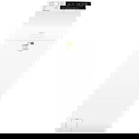 Electrolux Masina de spalat cu incarcare verticala Electrolux Ecoline EW7T3372E, 7 kg, 1300 rpm, Clasa A, Motor Inverter, SteamCare, Display LED, SoftOpening, Alb, Electrolux