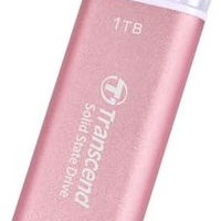 SSD extern Transcend ESD300 1TB USB-C 950MB/s 1050MB/s, culoare roz
