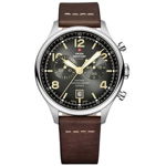 Ceas barbatesc Swiss Military SM30192.04, , 42mm, 10ATM, Argintiu