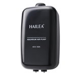 Pompa aer acvariu cu 2 iesiri Hailea super silent ACO-5505, HAILEA