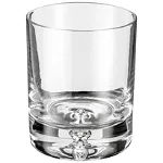 Set 4 pahare servire whisky Judge, sticla, 8x10 cm, transparent