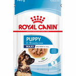 ROYAL CANIN Plic hrană umedă pentru câini Maxi Puppy140g, Royal Canin
