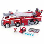 Camion SPIN MASTER Paw Patrol Ultimate fire truck 6043989, 3 ani+, rosu-alb