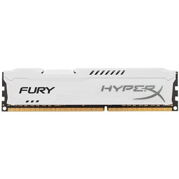 Memorie HyperX Fury White 8GB DDR3 1333 MHz CL9