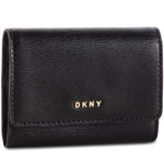 Portofel Mic de Damă DKNY - Bryant Card Case Id R82Z3503 Blk/Gold BGD 82