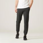 Pantalon de trening Regular 120 Fitness Negru Bărbați, DOMYOS