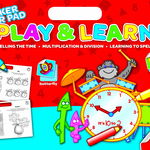 Sticker Floorpad Play & Learn 6 + Years | , YoYo Books