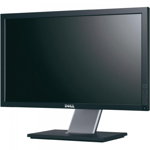 Monitor Dell P2011H, 20 Inch LED, 1600 x 900, VGA, DVI, USB, Grad A-